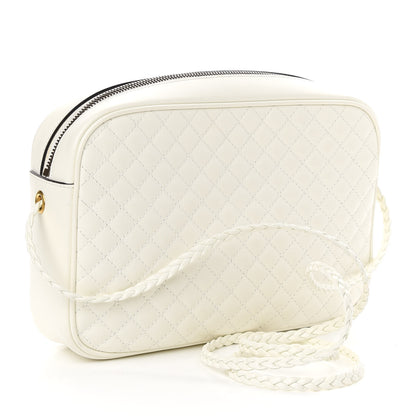 Gucci Calfskin Web Trapuntata Small Shoulder Bag Off White 3 of 11