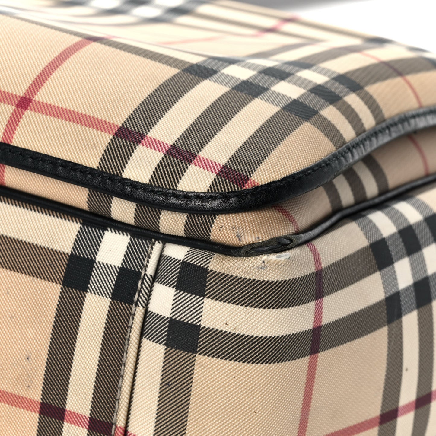 House Check Diaper Messenger Bag