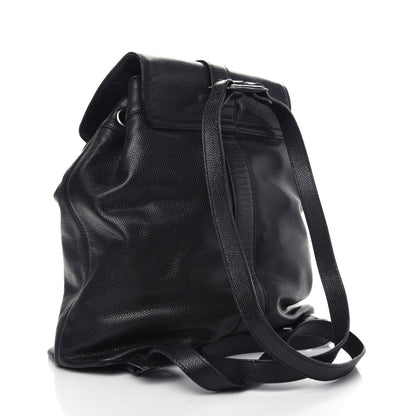 Chanel Caviar CC Backpack Black 5 of 8