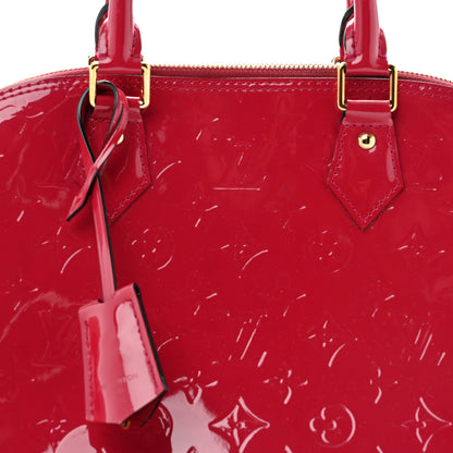 Louis Vuitton Vernis Alma MM Rose Indien 8 of 14
