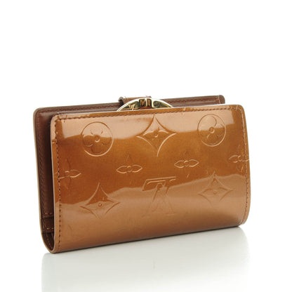 Louis Vuitton Vernis French Purse Wallet Bronze 3 of 7