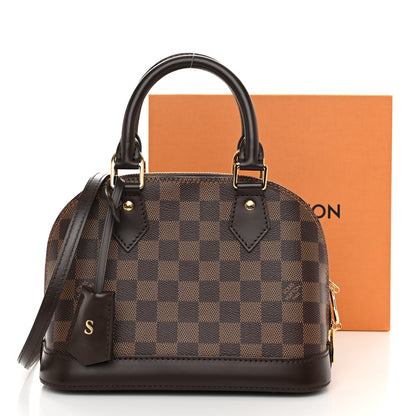 Louis Vuitton Damier Ebene Alma BB 11 of 11