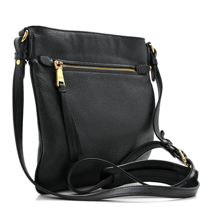 Prada Vitello Daino Crossbody Bag Black 3 of 13