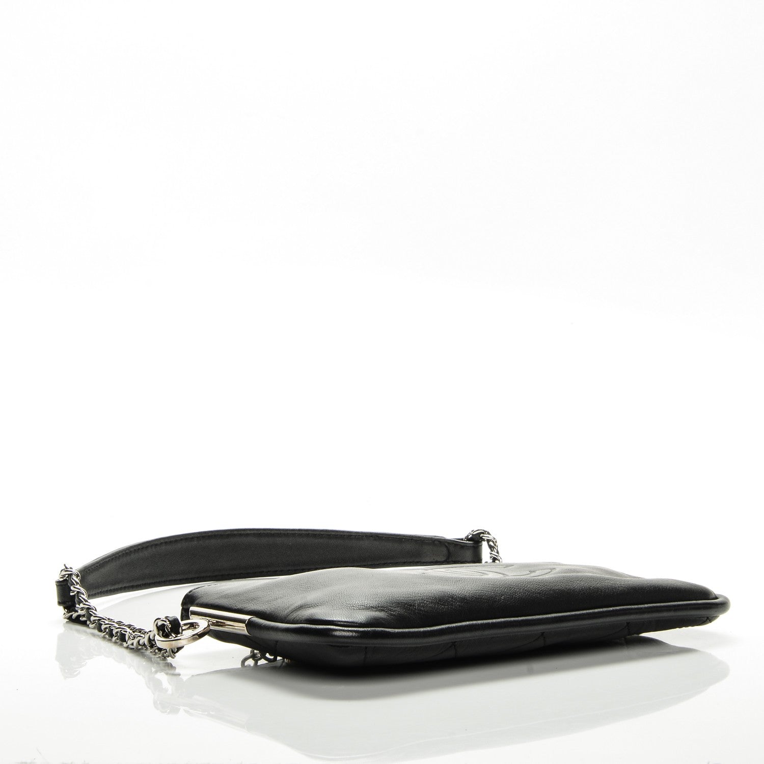 Chanel Lambskin Ultimate Soft Pochette Black 4 of 10
