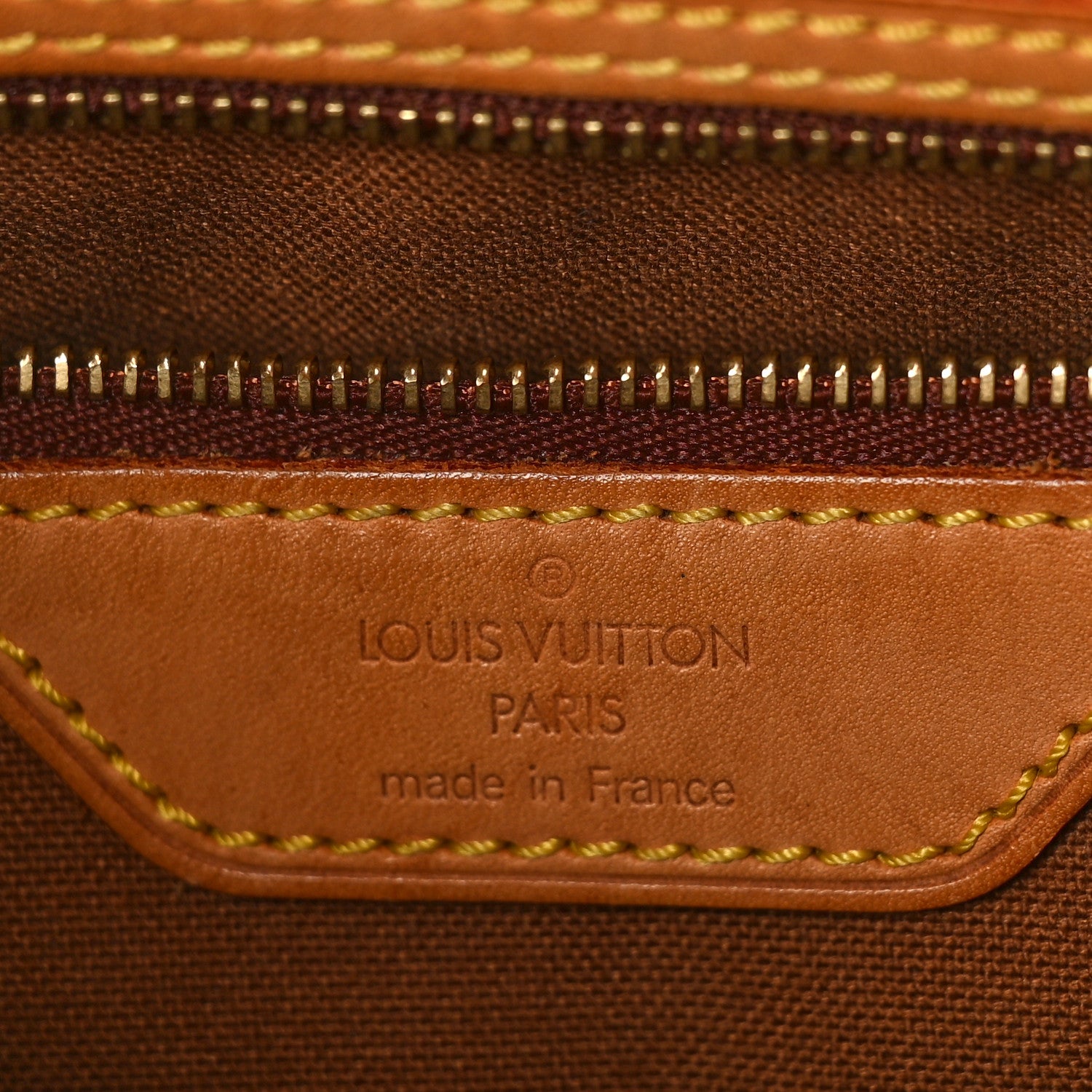 Louis Vuitton Monogram Cabas Mezzo 9 of 10