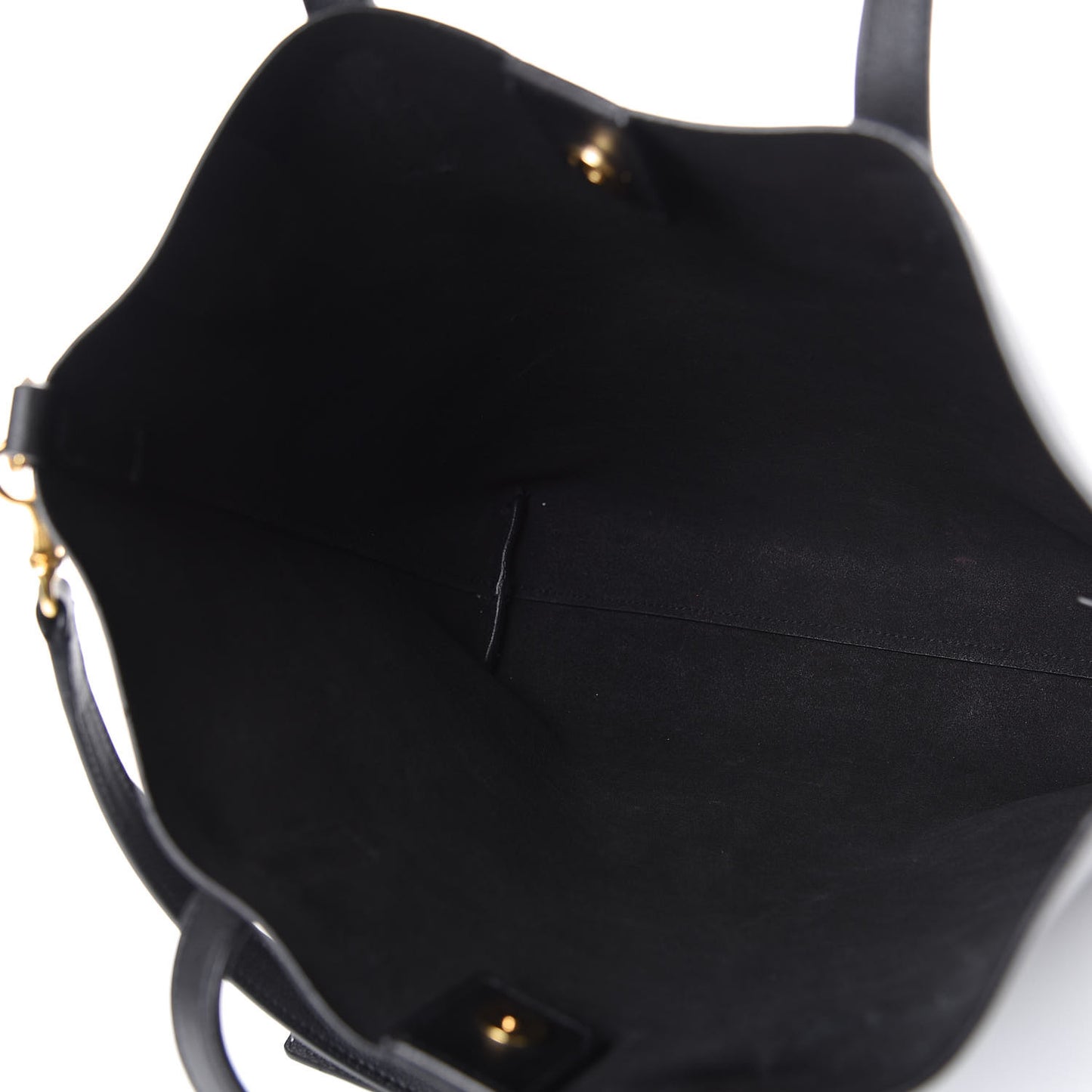 Calfskin Toy Shopping Tote Black