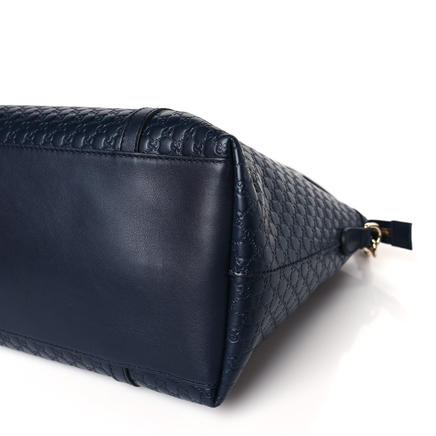 Gucci Soft Microguccissima Dome Satchel Navy 9 of 9