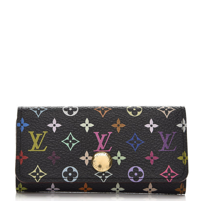 Louis Vuitton Monogram Multicolor Multicles 4 Key Holder Black Grenade 1 of 7