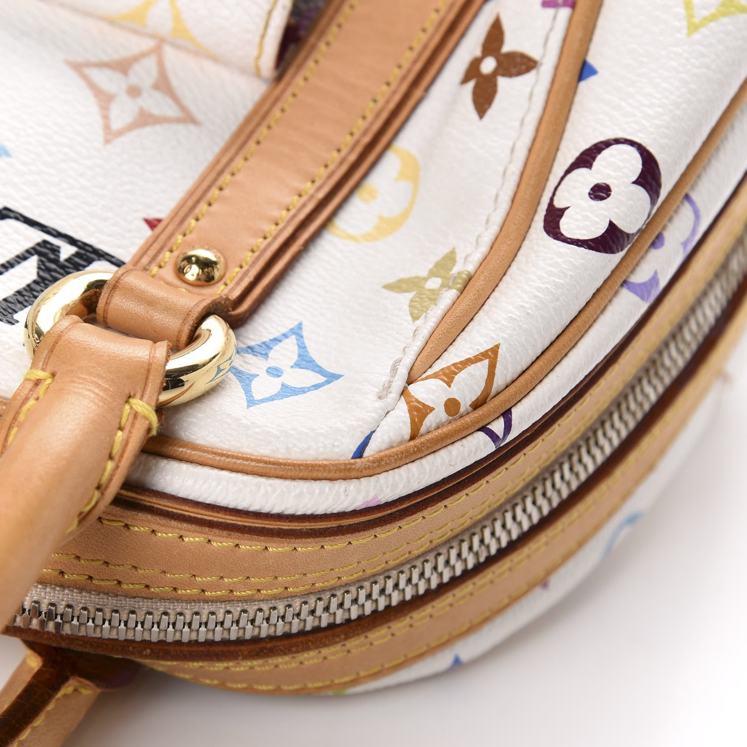 Louis Vuitton Monogram Multicolor Priscilla White 10 of 16