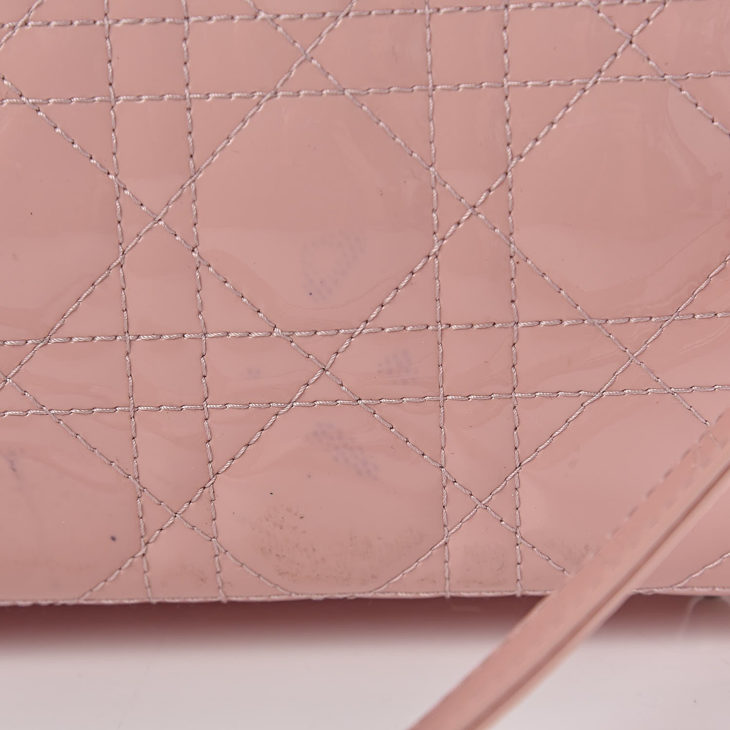 Christian Dior Patent Cannage Large Lady Dior Light Pink 13 of 18
