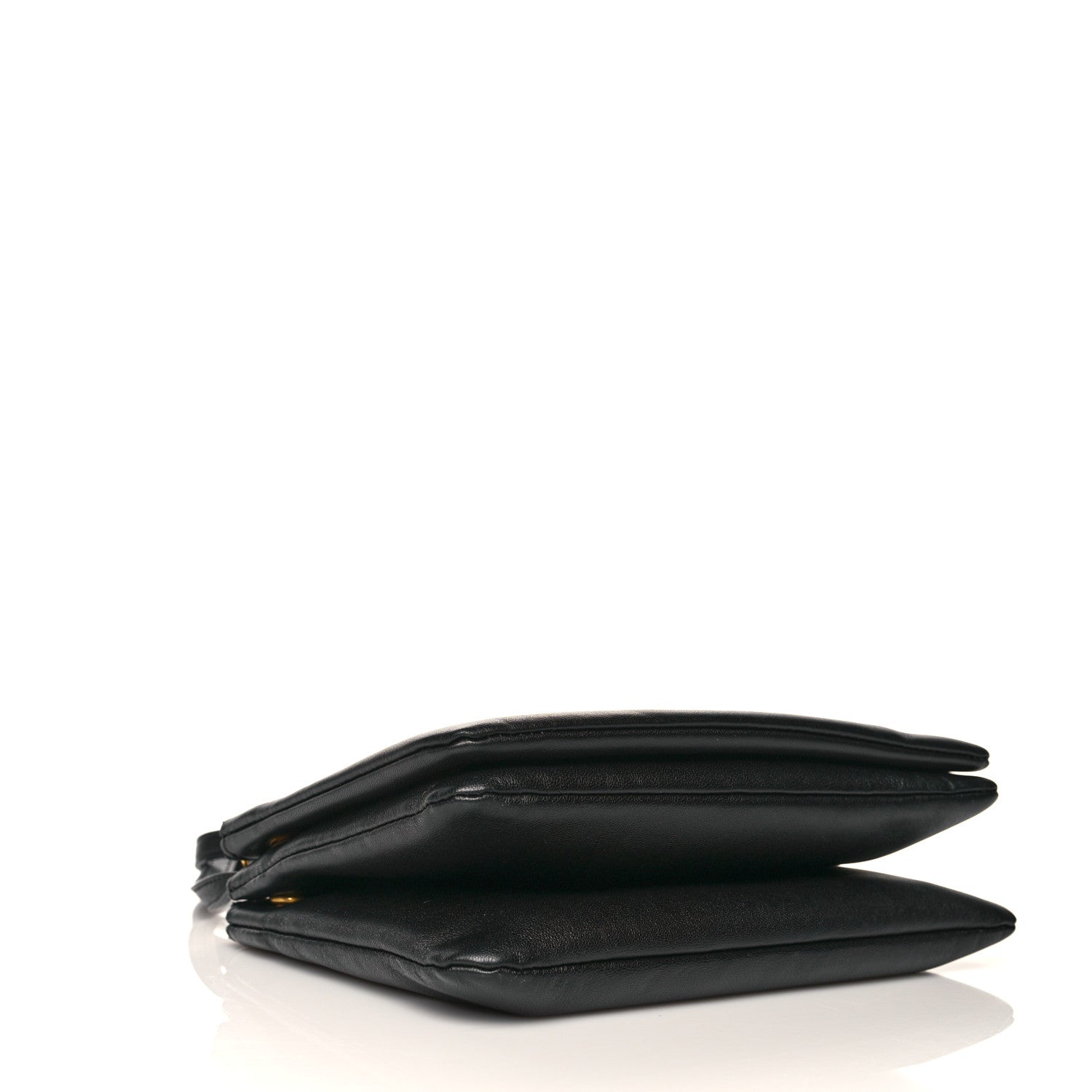 Celine Lambskin Small Trio Crossbody Bag Black 4 of 11