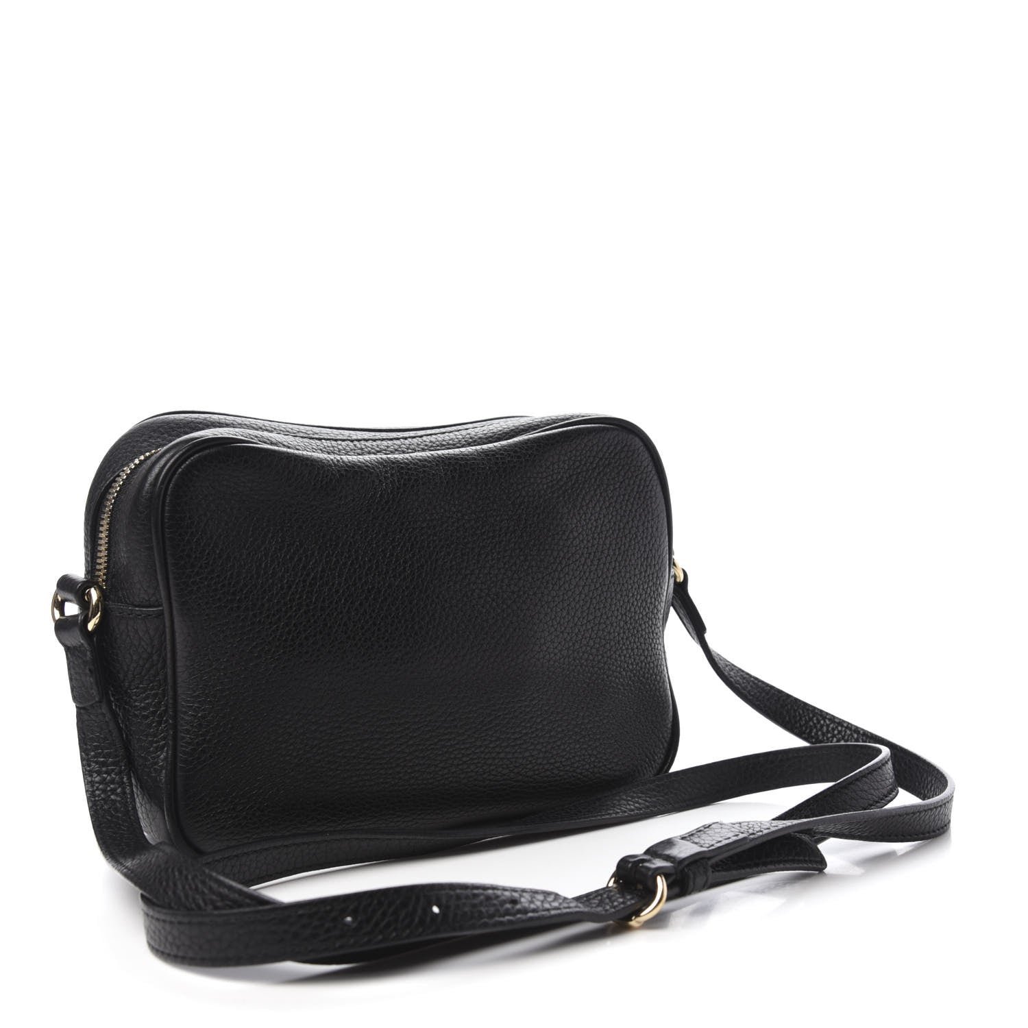 Gucci Pebbled Calfskin Small Soho Disco Bag Black 3 of 10