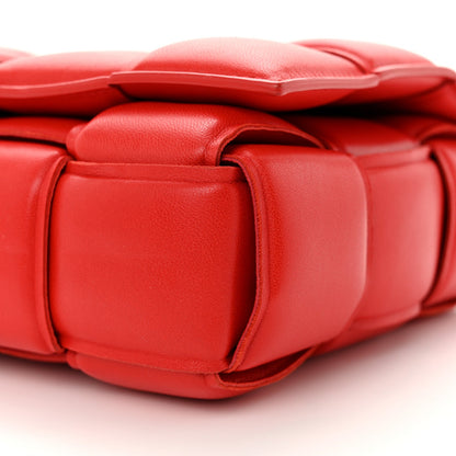 Bottega Veneta Lambskin Maxi Intreccio Padded Chain Cassette Crossbody Bag Nail Polish 10 of 12