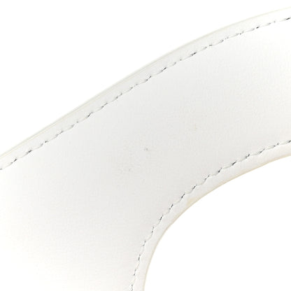 Burberry Monogram Canvas Smooth Calfskin Medium Pocket Bag White Beige 12 of 12