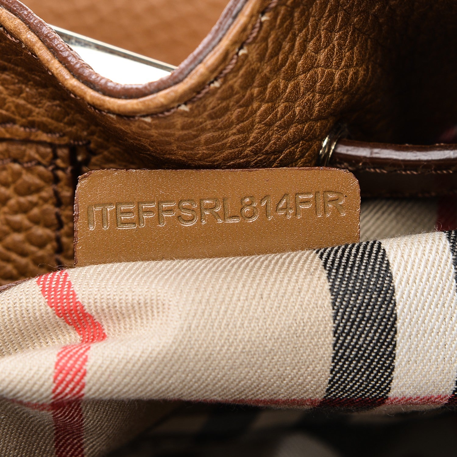 Burberry Grainy Calfskin Willenmore Hobo Camel 8 of 8