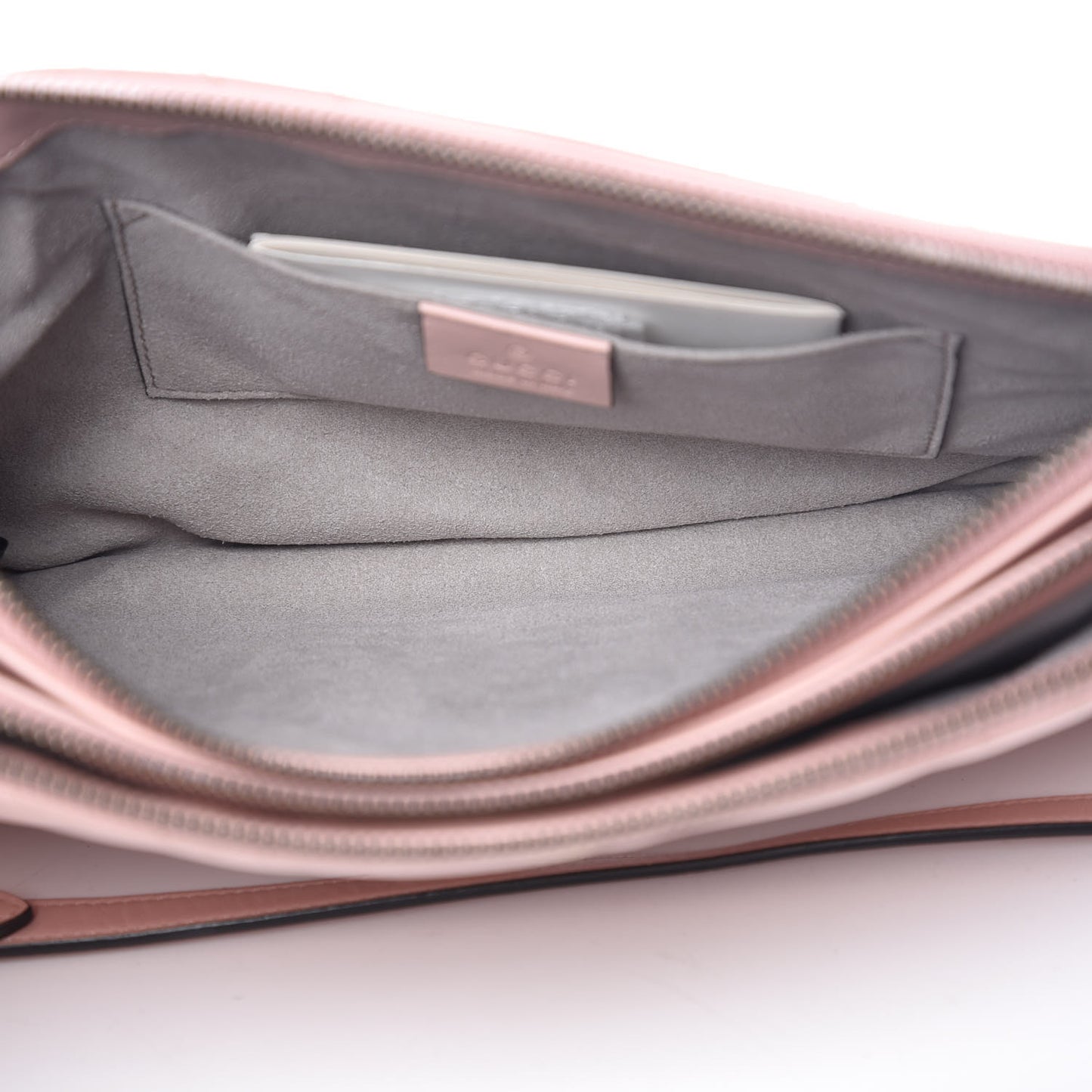 Calfskin Matelasse GG Marmont Double Zip Chain Bag Perfect Pink