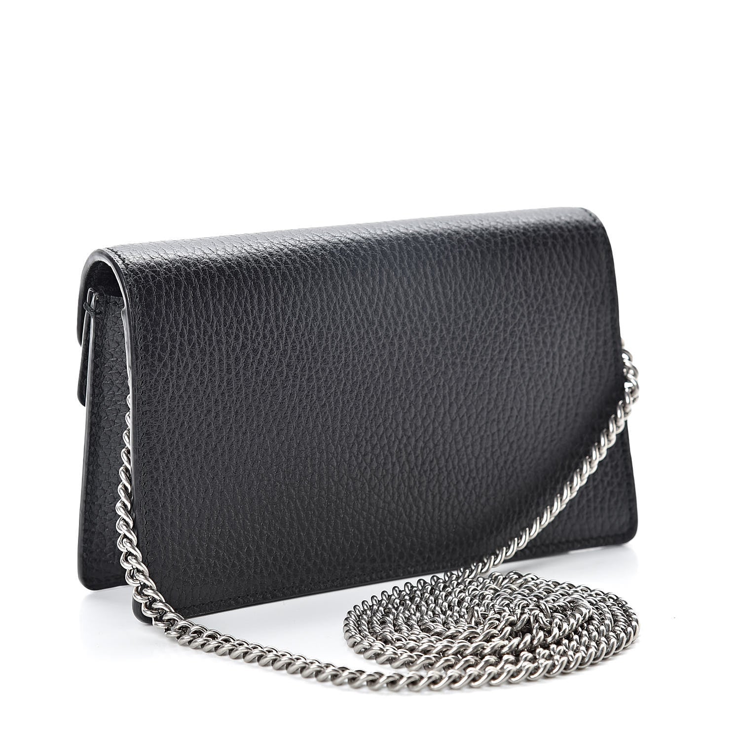 Gucci Calfskin Super Mini Dionysus Shoulder Bag Black 3 of 9
