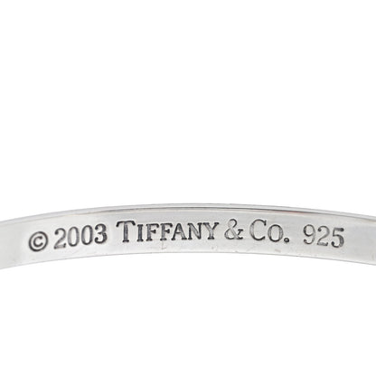 Tiffany Sterling Silver Rectangle Bangle Bracelet 3 of 3