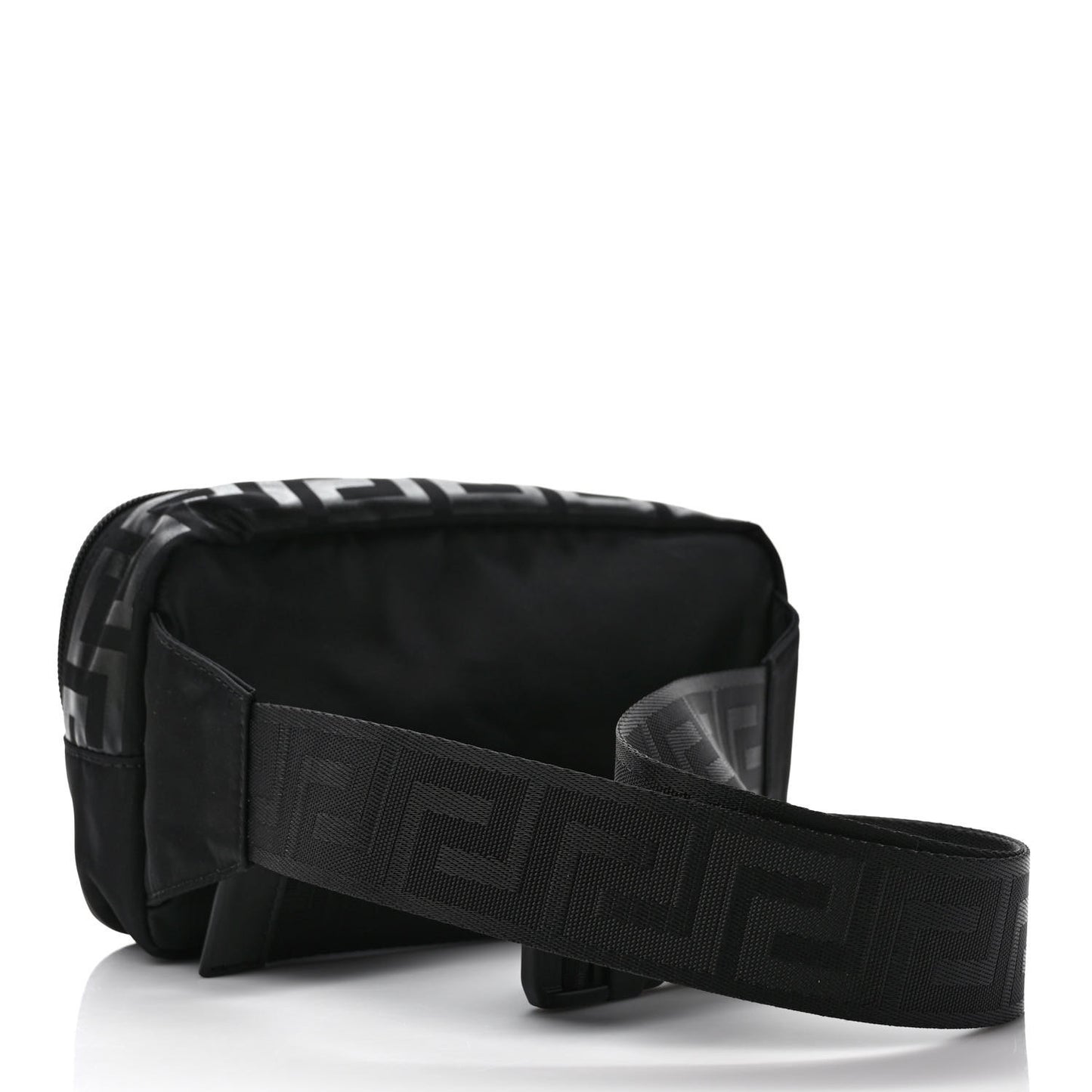 Nylon Logo Belt Bag Black
