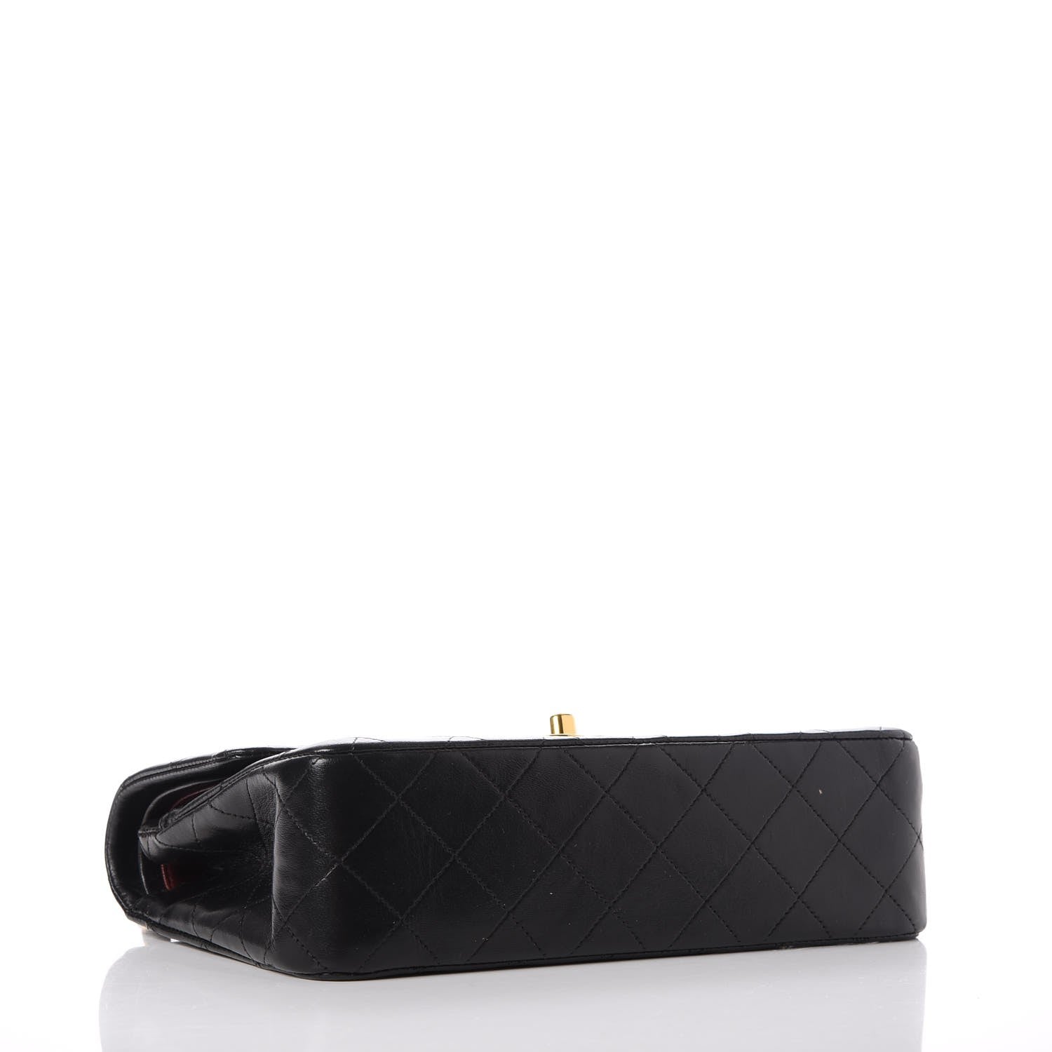 Chanel Lambskin Quilted Small Double Flap Black 4 of 10