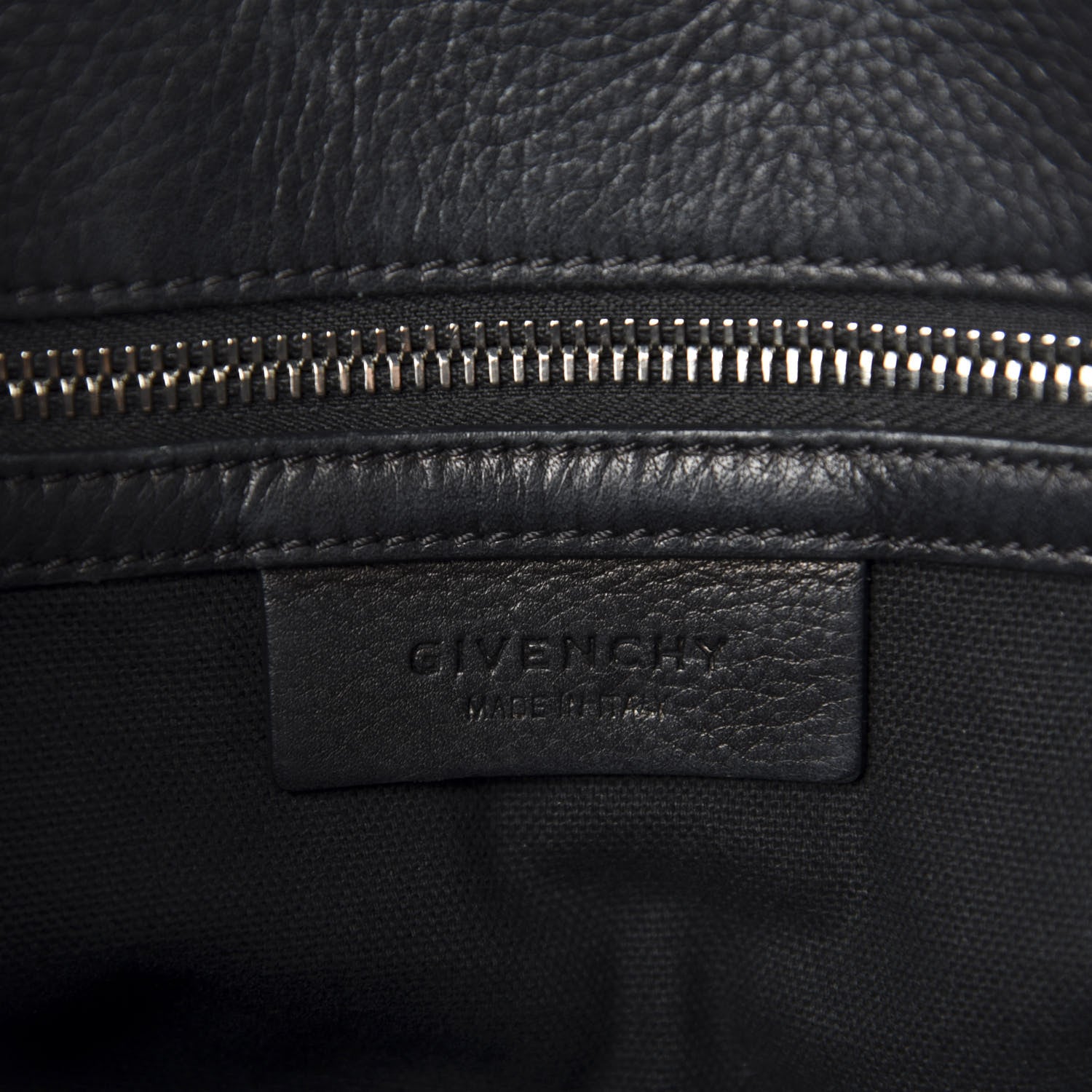 Givenchy Pebbled Calfskin Small Pandora Pure Flap Bag Black 12 of 16