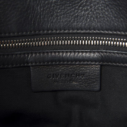 Givenchy Pebbled Calfskin Small Pandora Pure Flap Bag Black 12 of 16