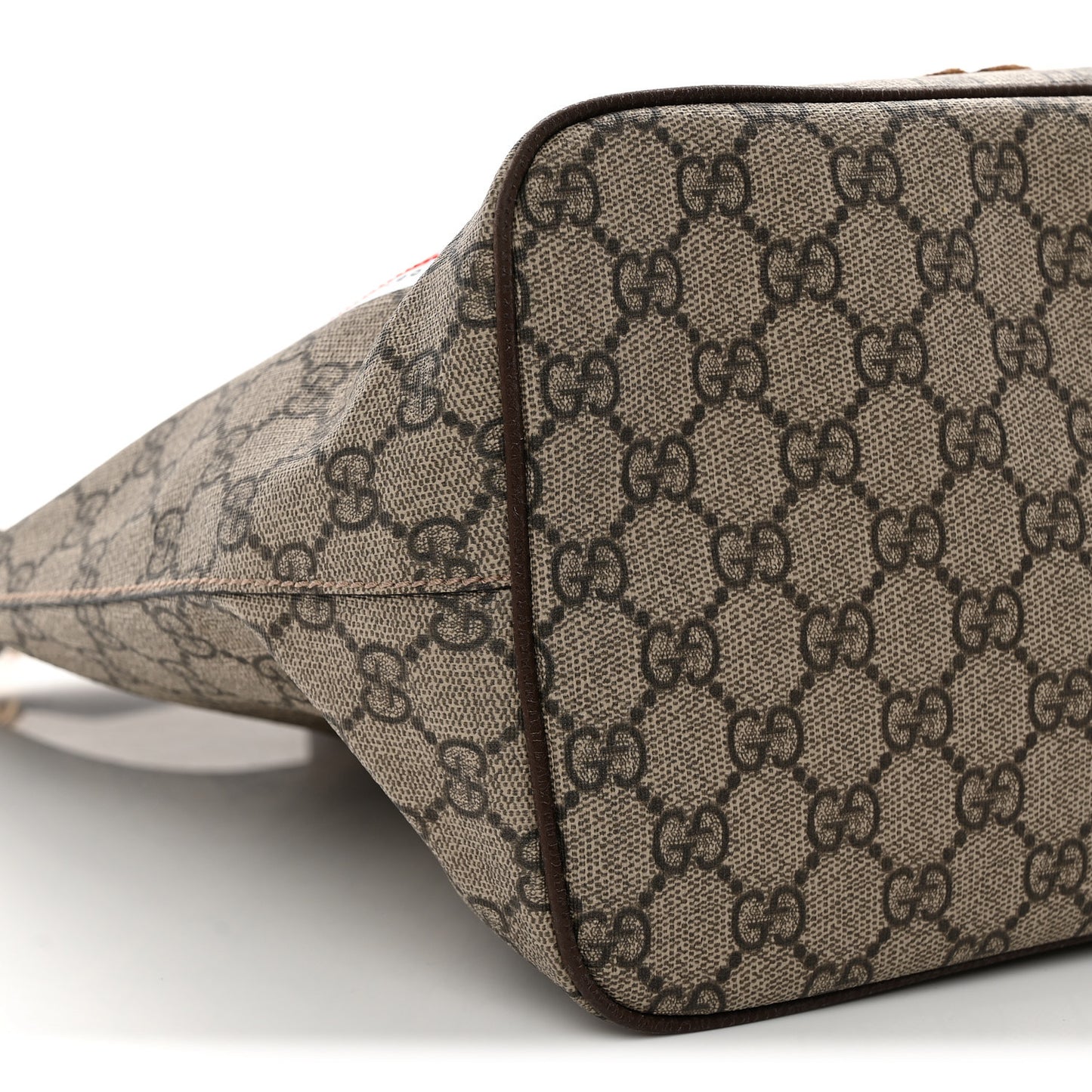Soft GG Supreme Monogram Courrier Medium Crossbody Tote Beige New Acero