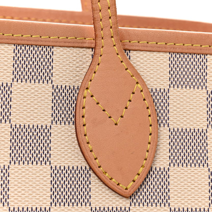 Louis Vuitton Damier Azur Neo Neverfull MM Rose Ballerine 11 of 11