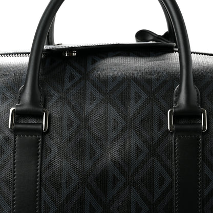Christian Dior Coated Canvas CD Diamond Lingot 50 Bag Black 7 of 9