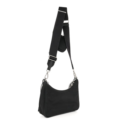 Prada Nylon Re-Edition 2005 Shoulder Bag Black 3 of 11