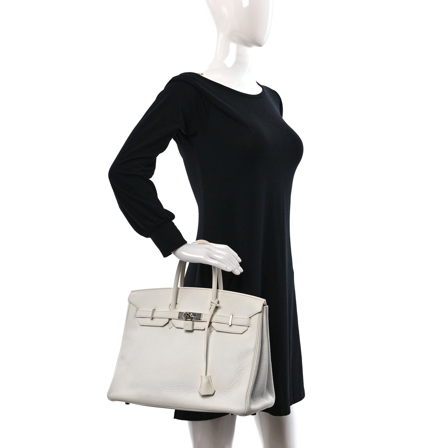 Taurillon Clemence BIRKIN 35 White