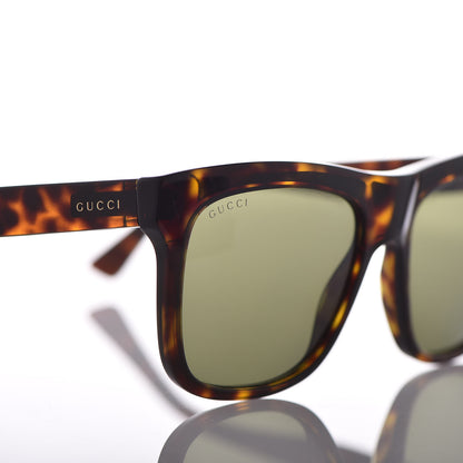 Gucci Acetate Sunglasses GG0158S Tortoise 7 of 8