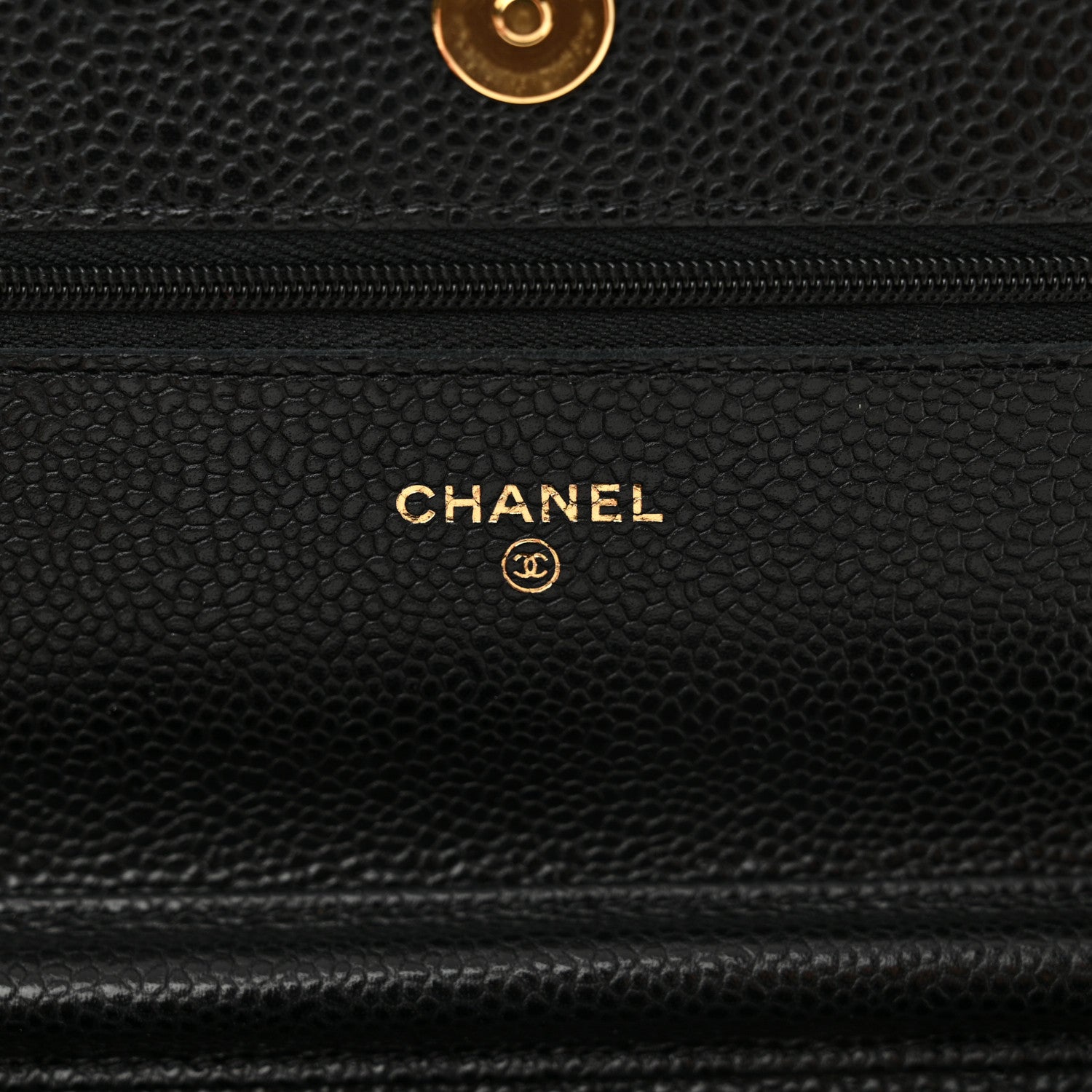 Chanel Caviar Quilted Wallet On Chain WOC Black 6 of 11