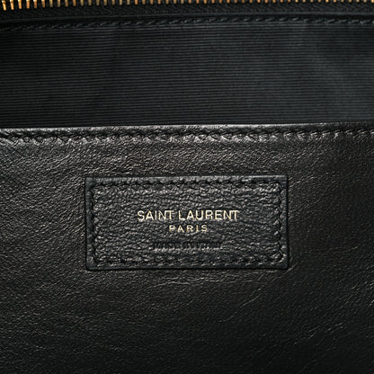 Saint Laurent Lambskin Matelasse Monogram Large Jamie 4.3 Dark Sweet Chocolate 6 of 10