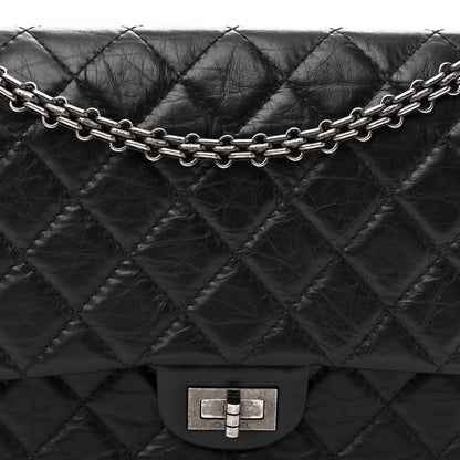 Chanel Aged Calfskin Quilted 2.55 Reissue 226 Flap Black 8 of 10