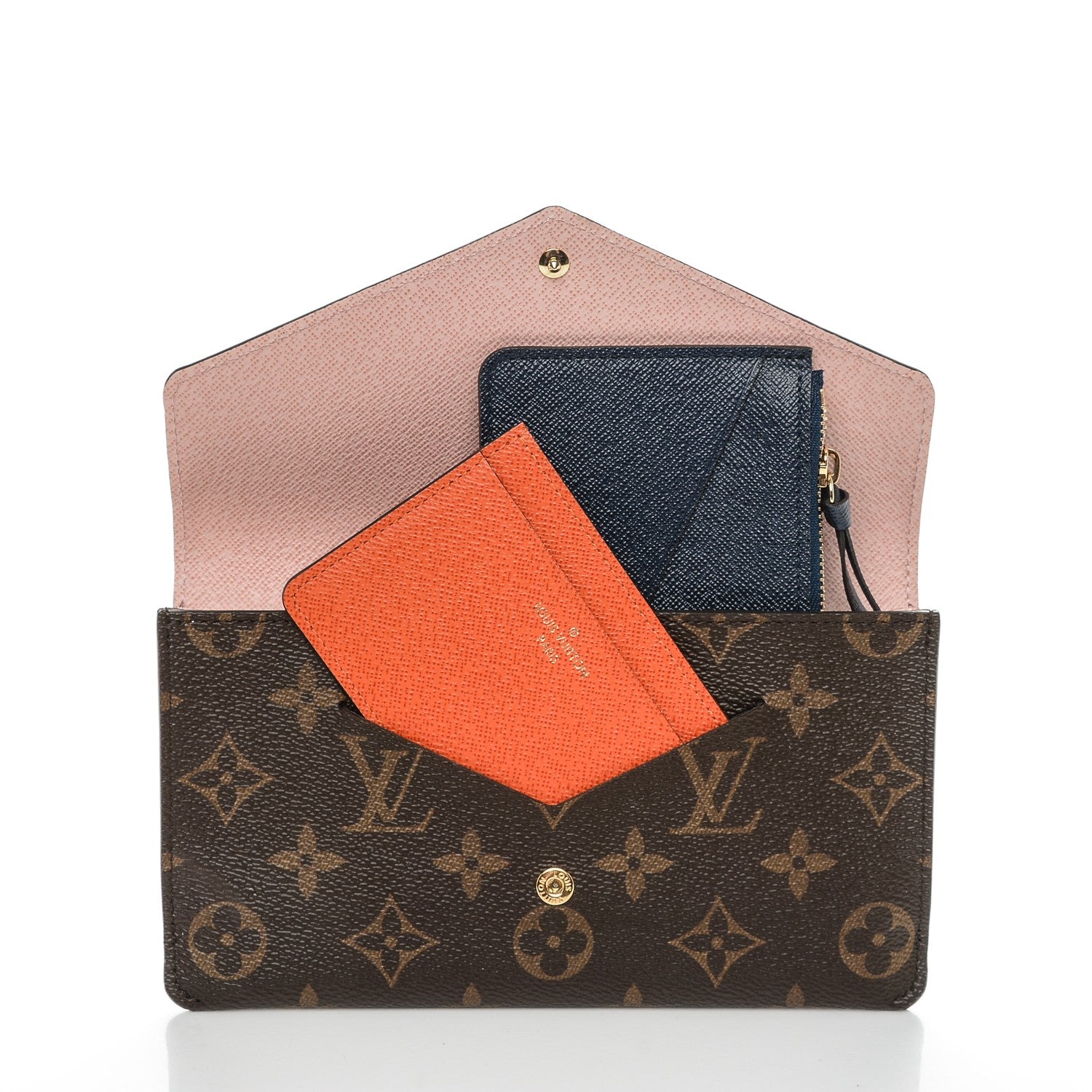 Louis Vuitton Monogram Jeanne Wallet Rose Ballerine 5 of 7