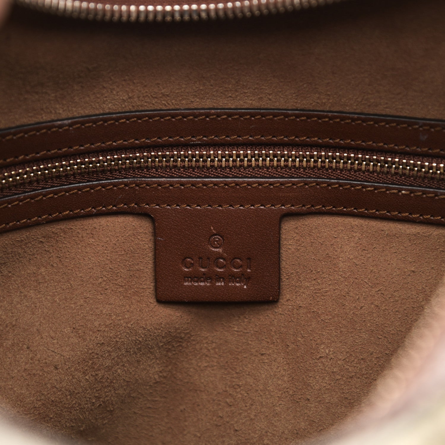 Gucci GG Supreme Monogram Linea A Hobo Brown 6 of 16