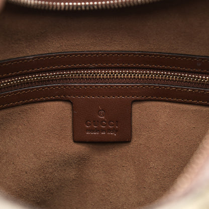 Gucci GG Supreme Monogram Linea A Hobo Brown 6 of 16