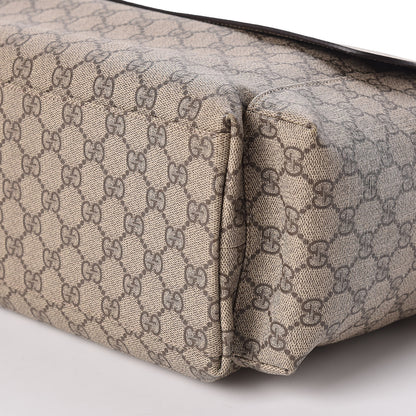 Gucci GG Plus Monogram Messenger Diaper Bag Dark Brown 12 of 12