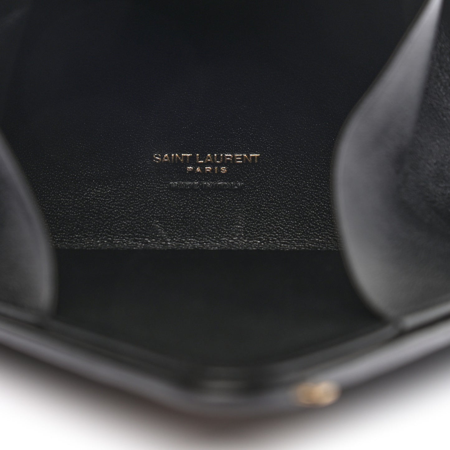 Lambskin Pyramid Clutch Black