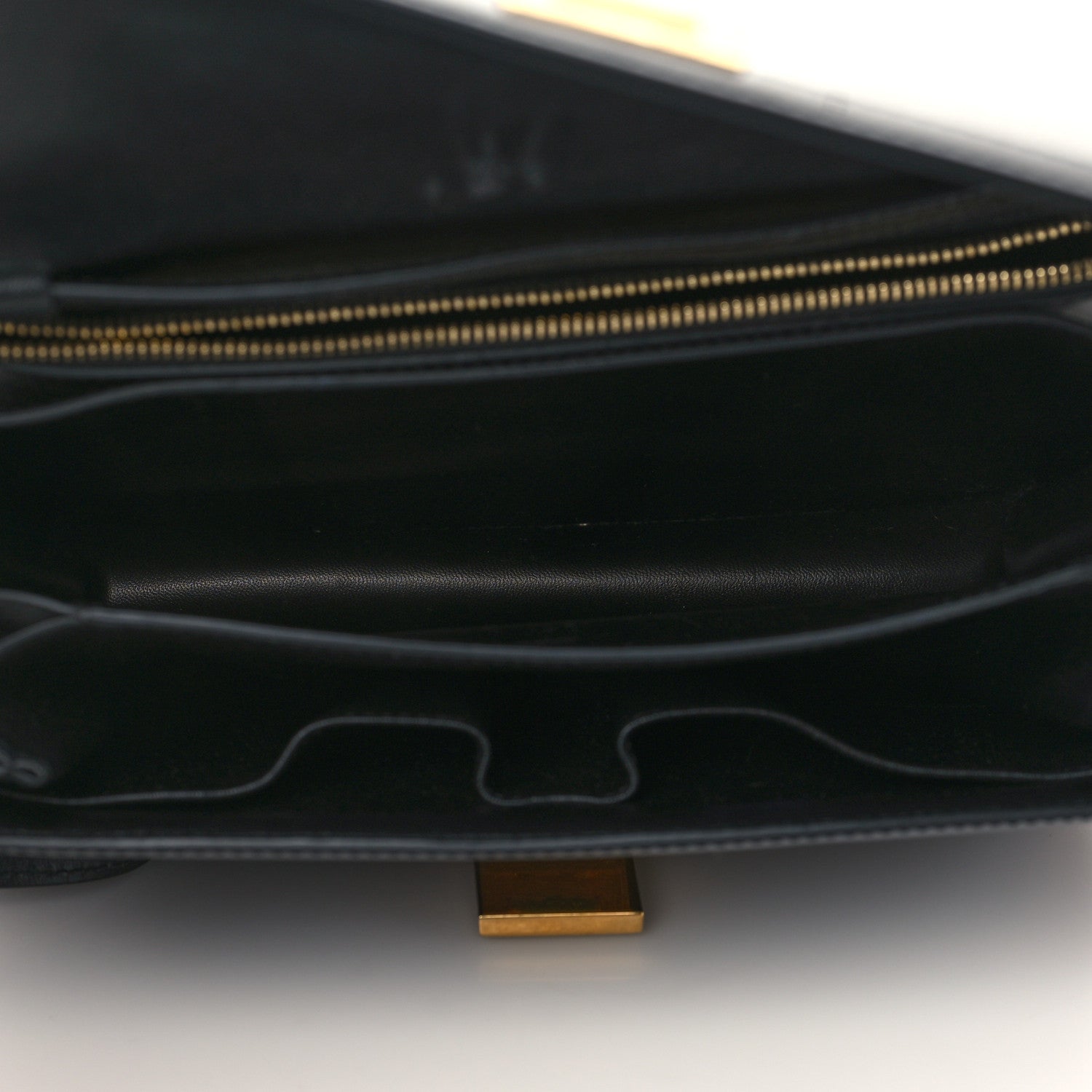 Celine Box Calfskin Medium Classic Box Flap Bag Black 5 of 8