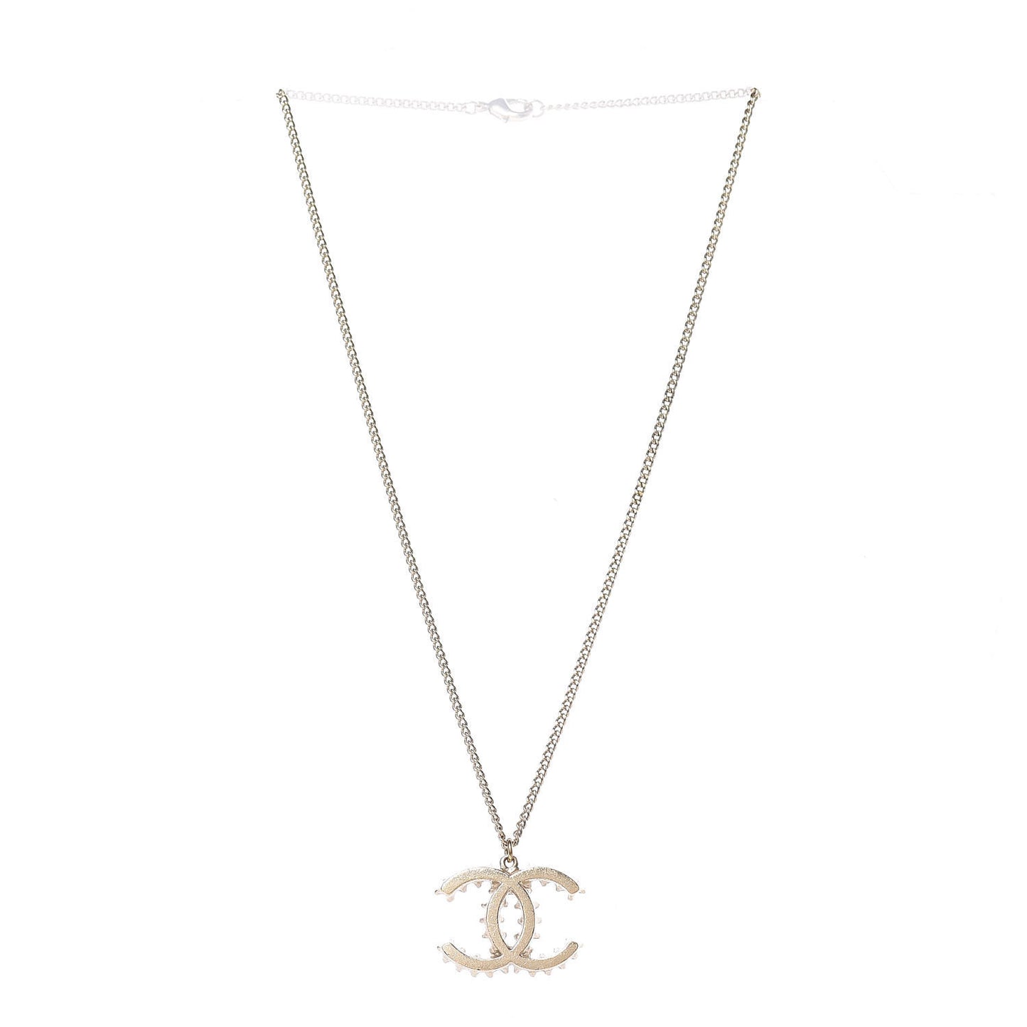CC Necklace Matte Gold