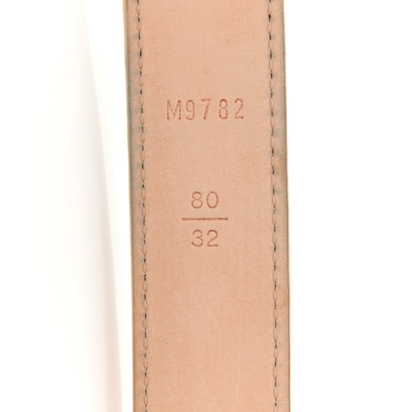 Damier Azur 25mm Belt 80 32