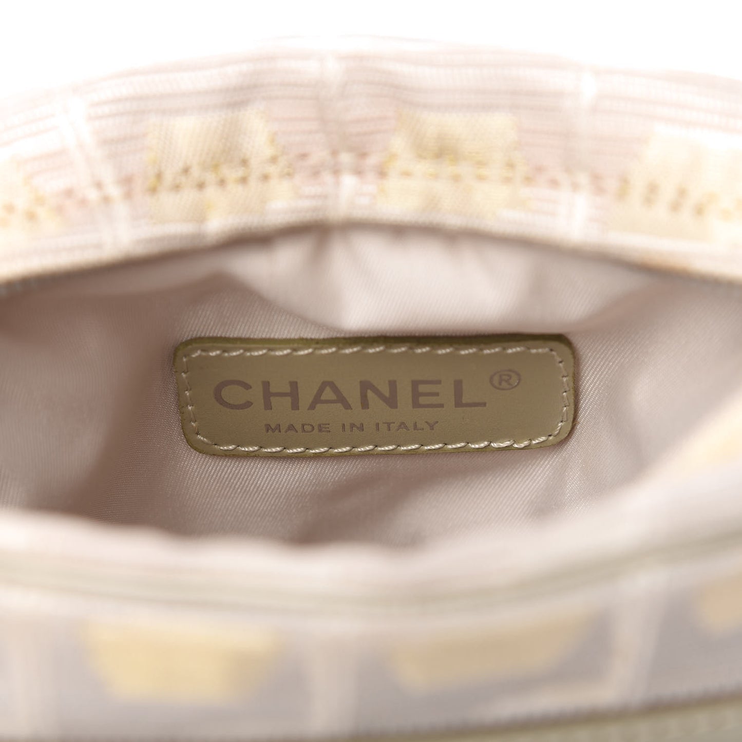 Nylon Travel Crossbody Bag Light Gold