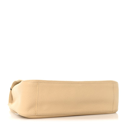 Chanel Grained Calfskin Small Souplissimo Maxi Flap Beige 4 of 10
