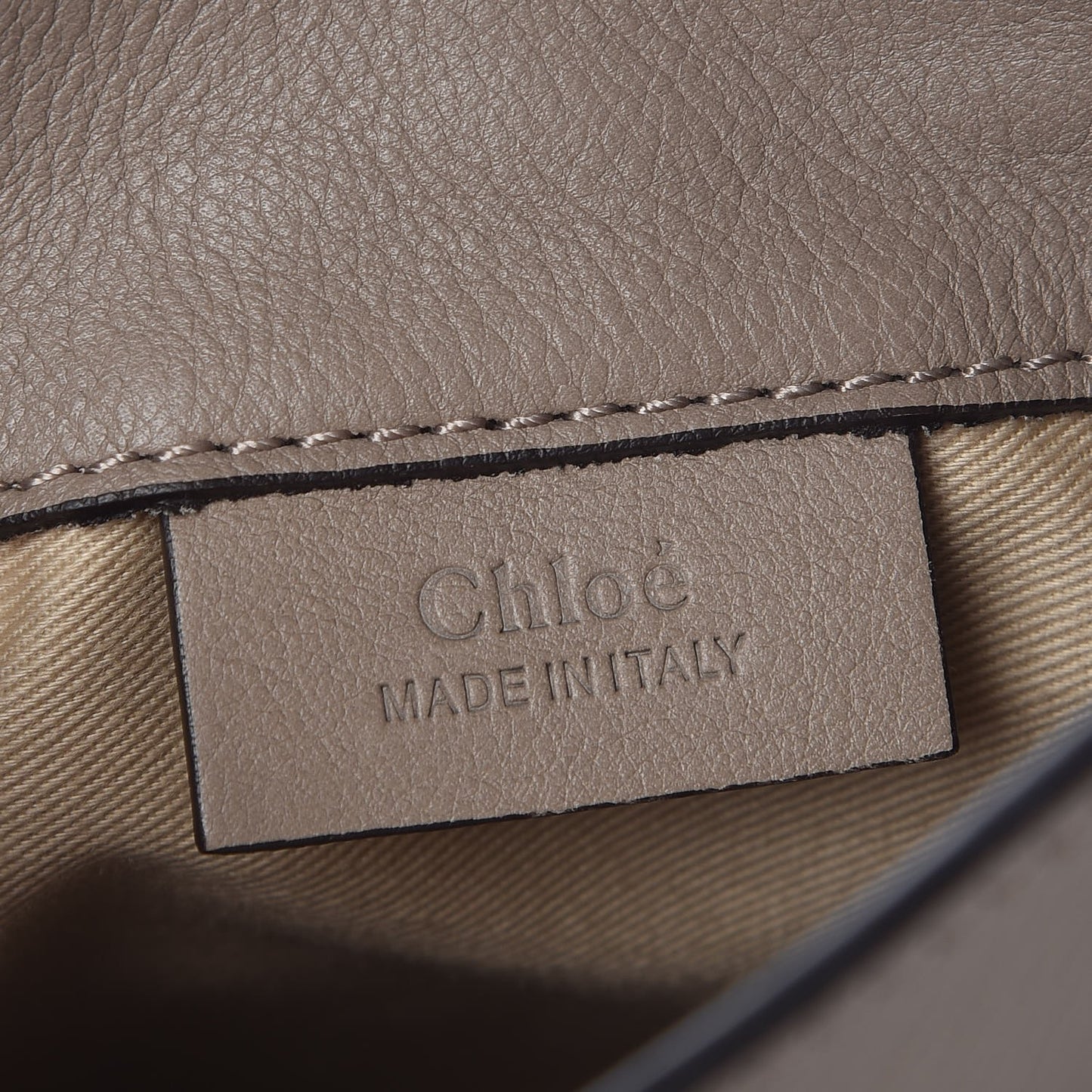 Suede Calfskin Mini Faye Backpack Motty Grey