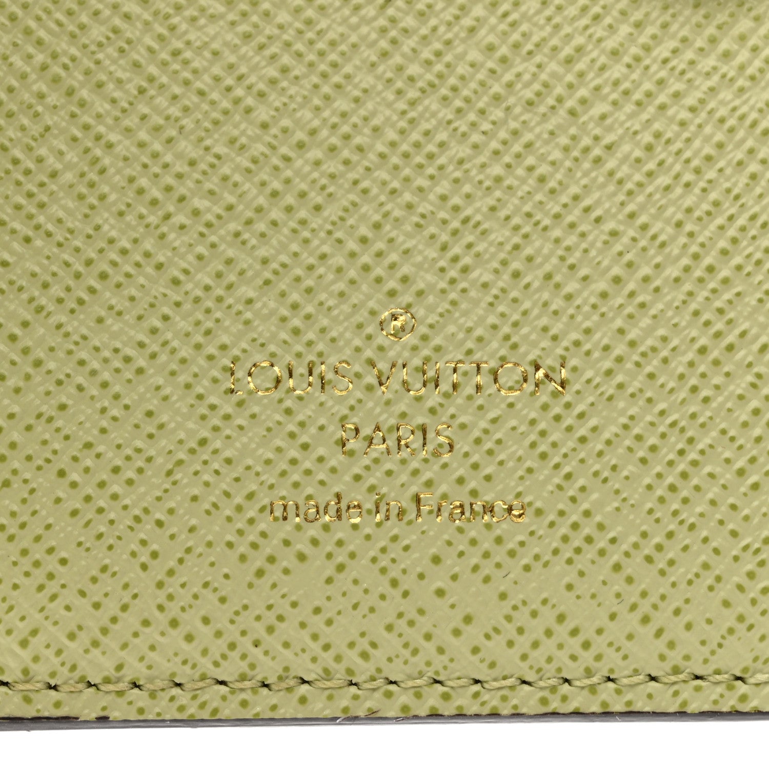 Louis Vuitton Monogram Lisa Wallet Light Green 6 of 6