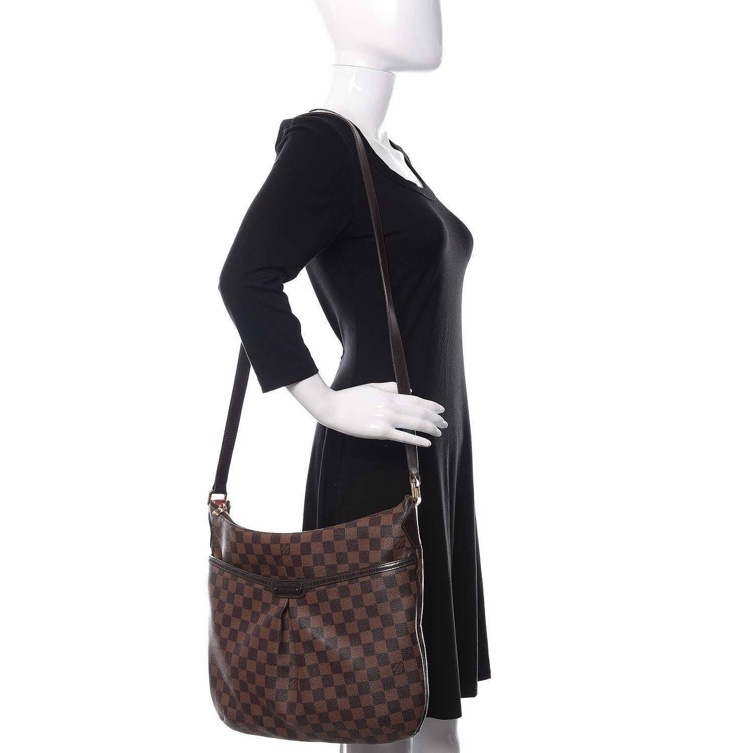 Louis Vuitton Damier Ebene Bloomsbury GM 2 of 17