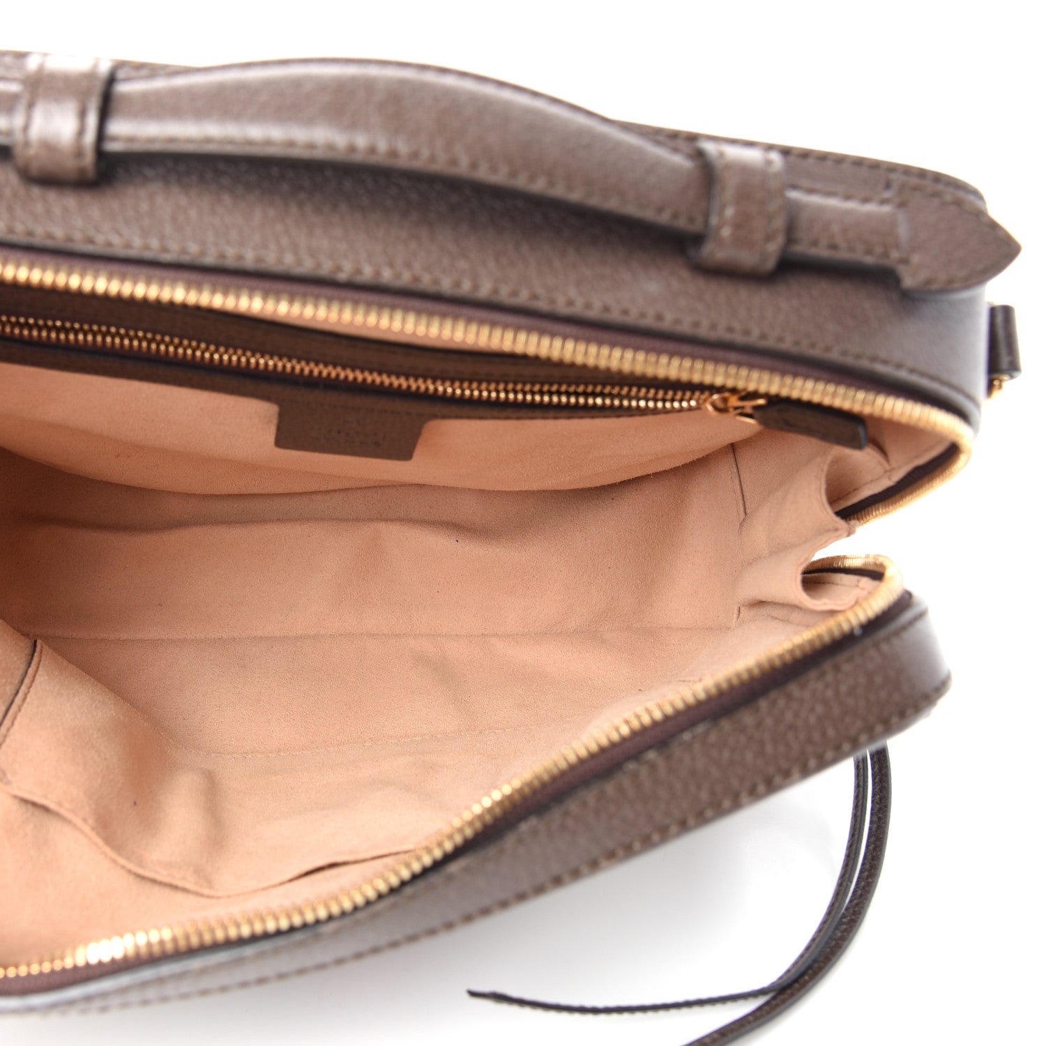 Gucci GG Supreme Web Small Ophidia Top Handle Shoulder Bag Brown 5 of 10