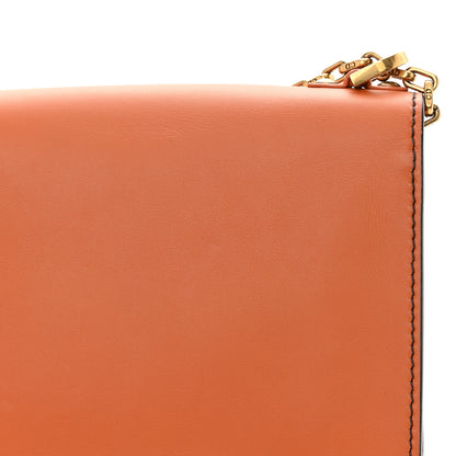 Christian Dior Calfskin J'Adior Chain Flap Bag Orange 8 of 9